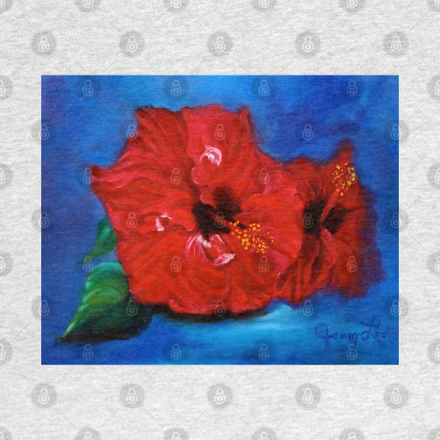 Red Hibiscus by jennyleeandjim